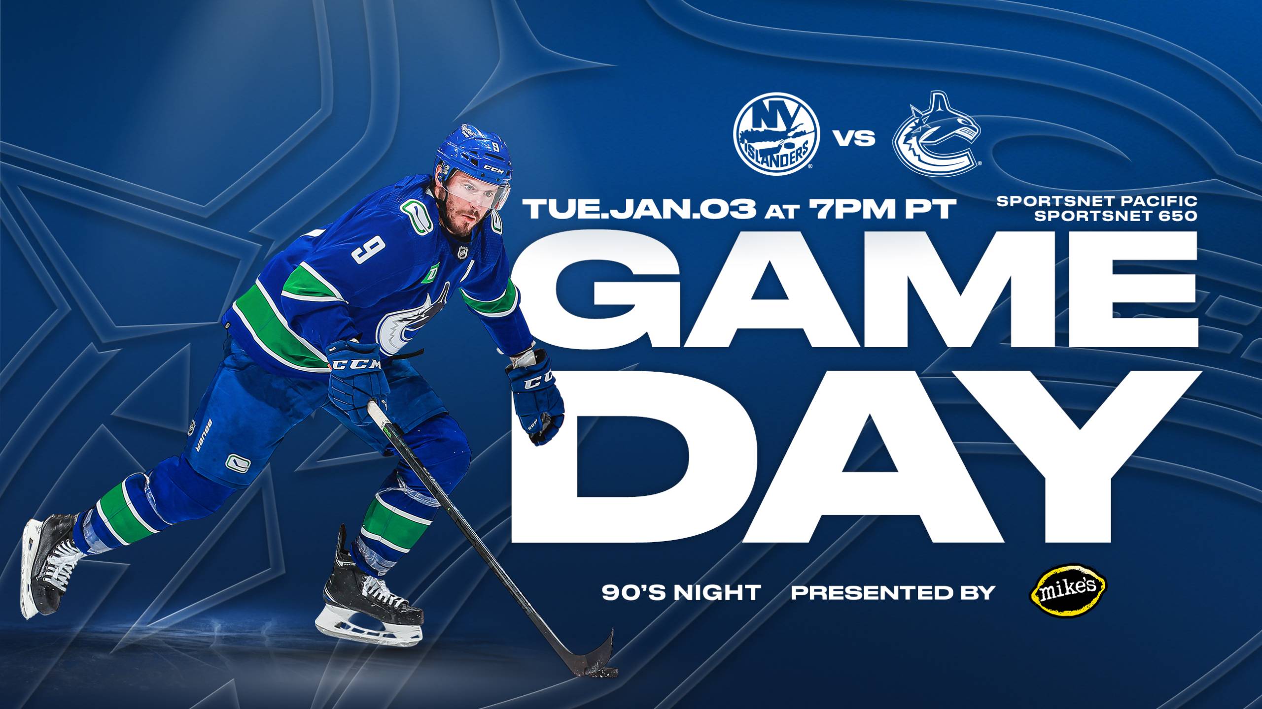 GAME DAY: NJD at VAN 11/1  citizenship, Vancouver Canucks, New