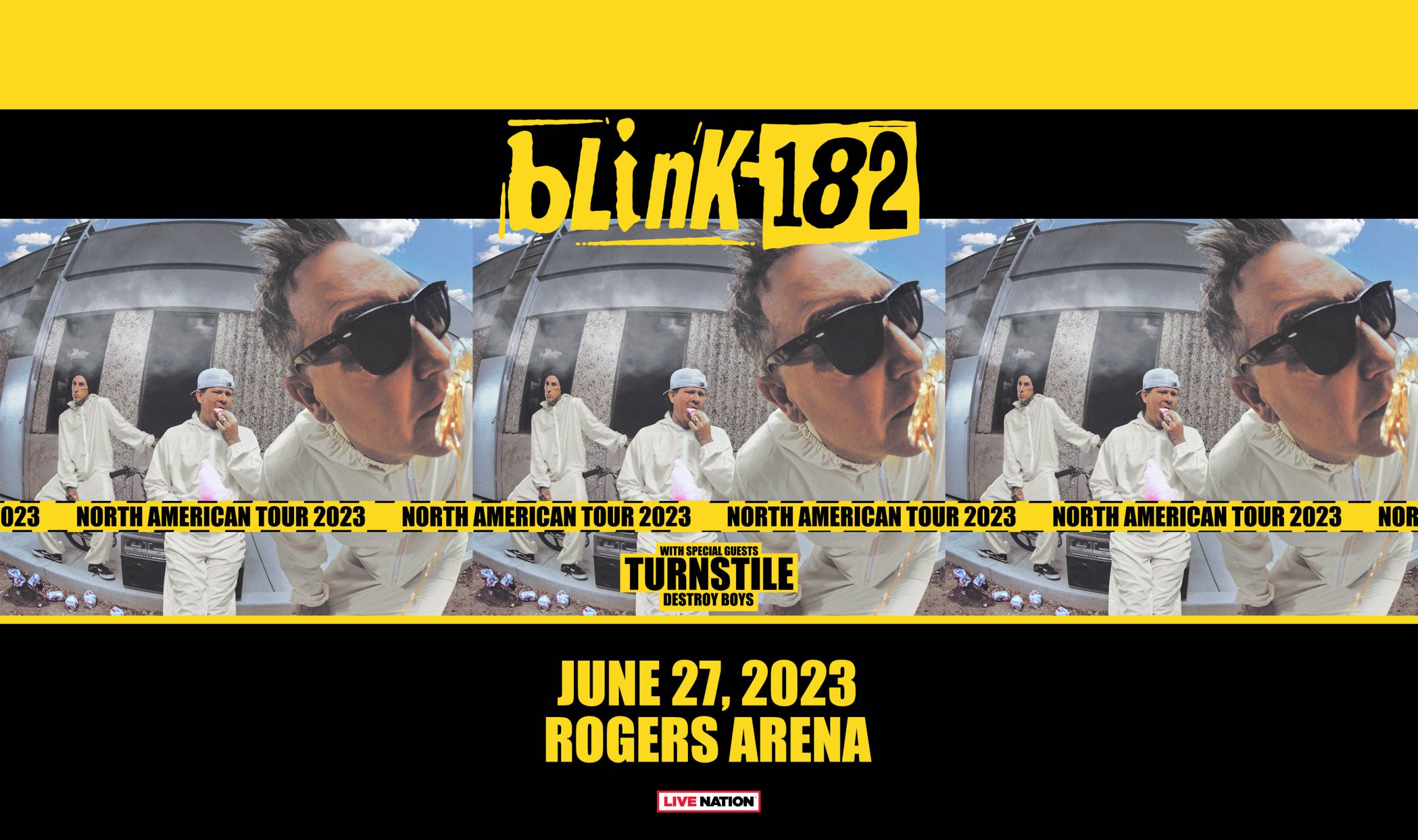 blink-182 Returns One More Time To North America For Massive Stadium And  Arena Tour With Brand New Music - Live Nation Entertainment