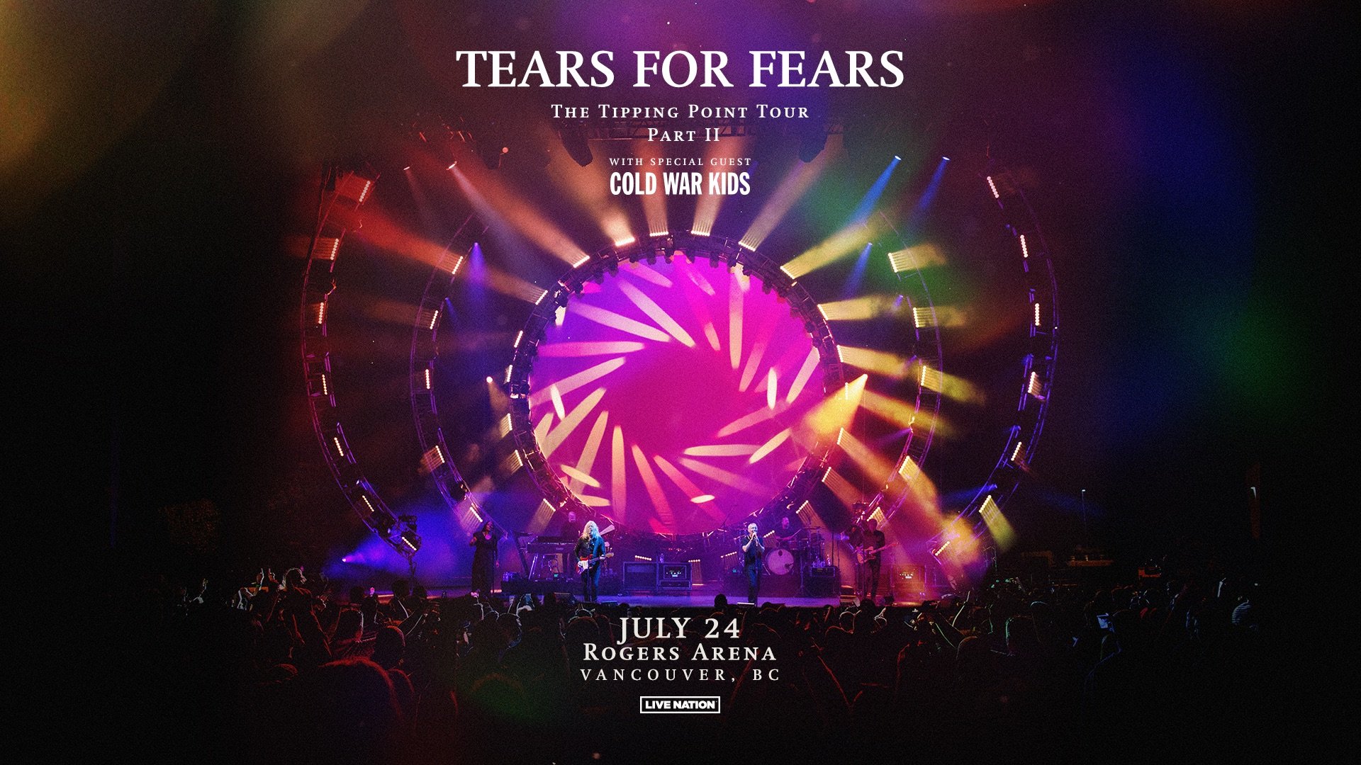 Tears for Fears to play Vancouver's Rogers Arena on July 24