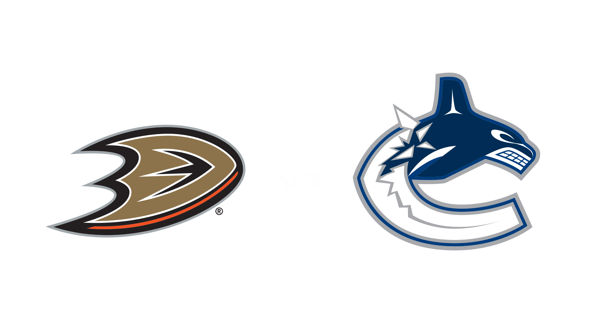 Anaheim Ducks at Vancouver Canucks Sun.Mar.31 Rogers Arena