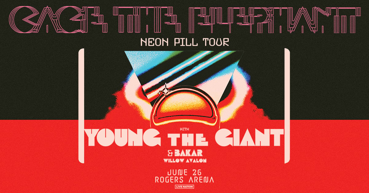 Cage The Elephant Neon Pill Tour