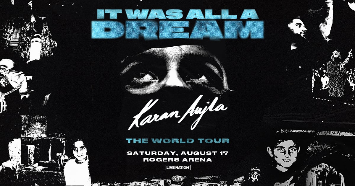 Karan Aujla It Was All A Dream Tour