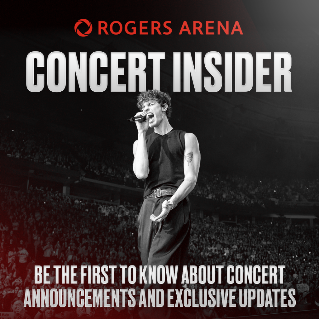 Sign up for concert insider and be the first to know about concert announcements and exclusive updates